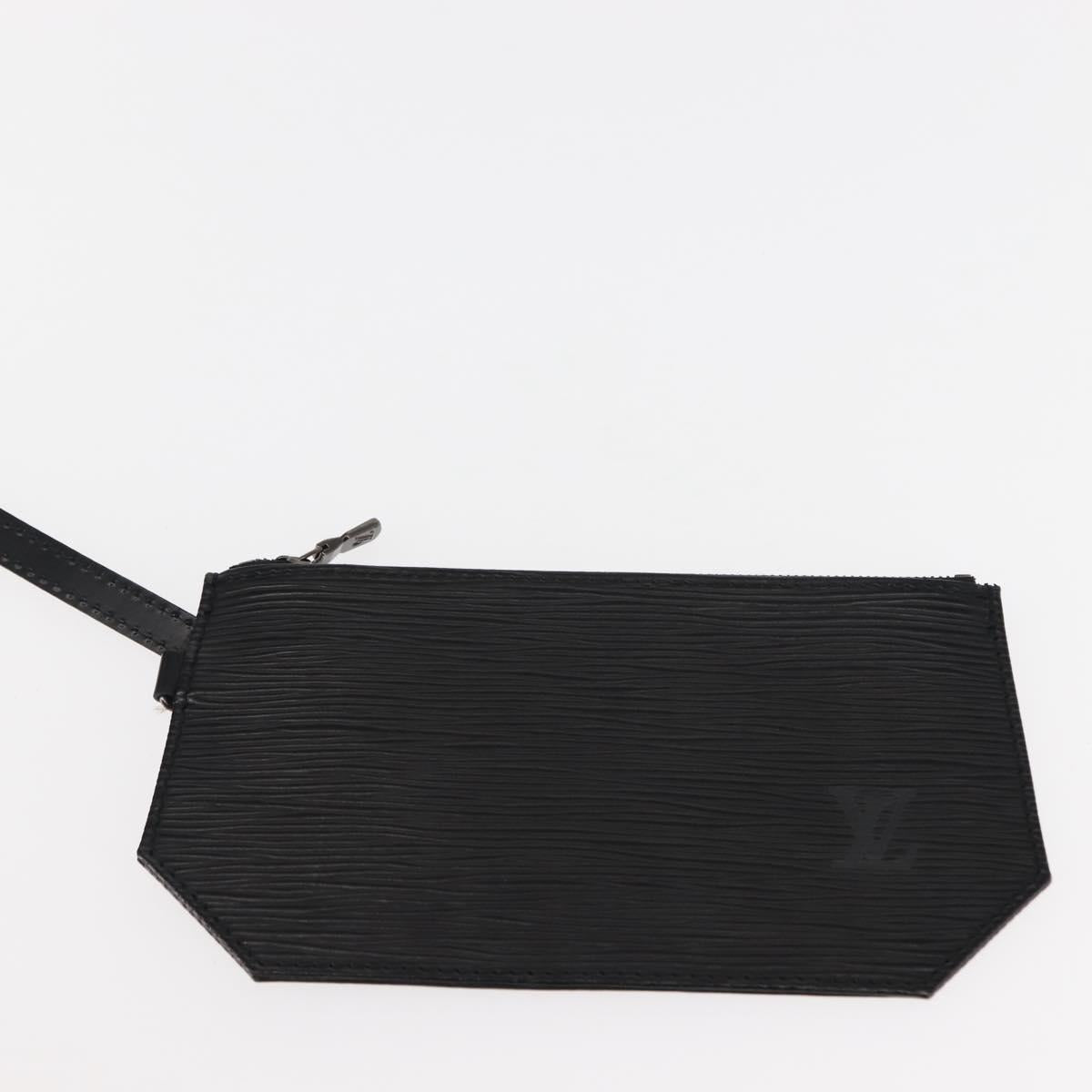 LOUIS VUITTON Epi Sac Depaule GM Shoulder Bag Black M80155 LV Auth ep11151