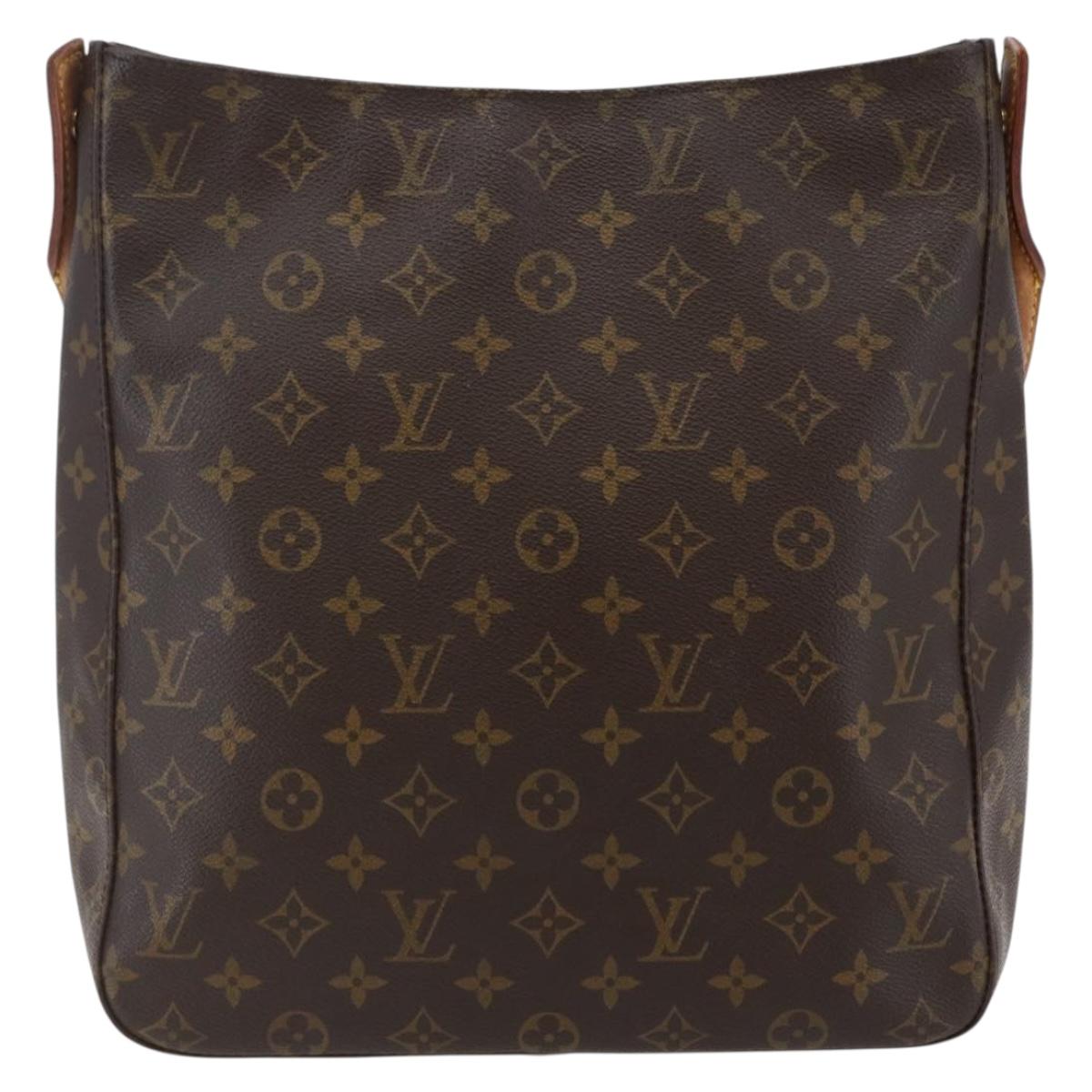 LOUIS VUITTON Monogram Looping GM Shoulder Bag M51145 LV Auth ep11152