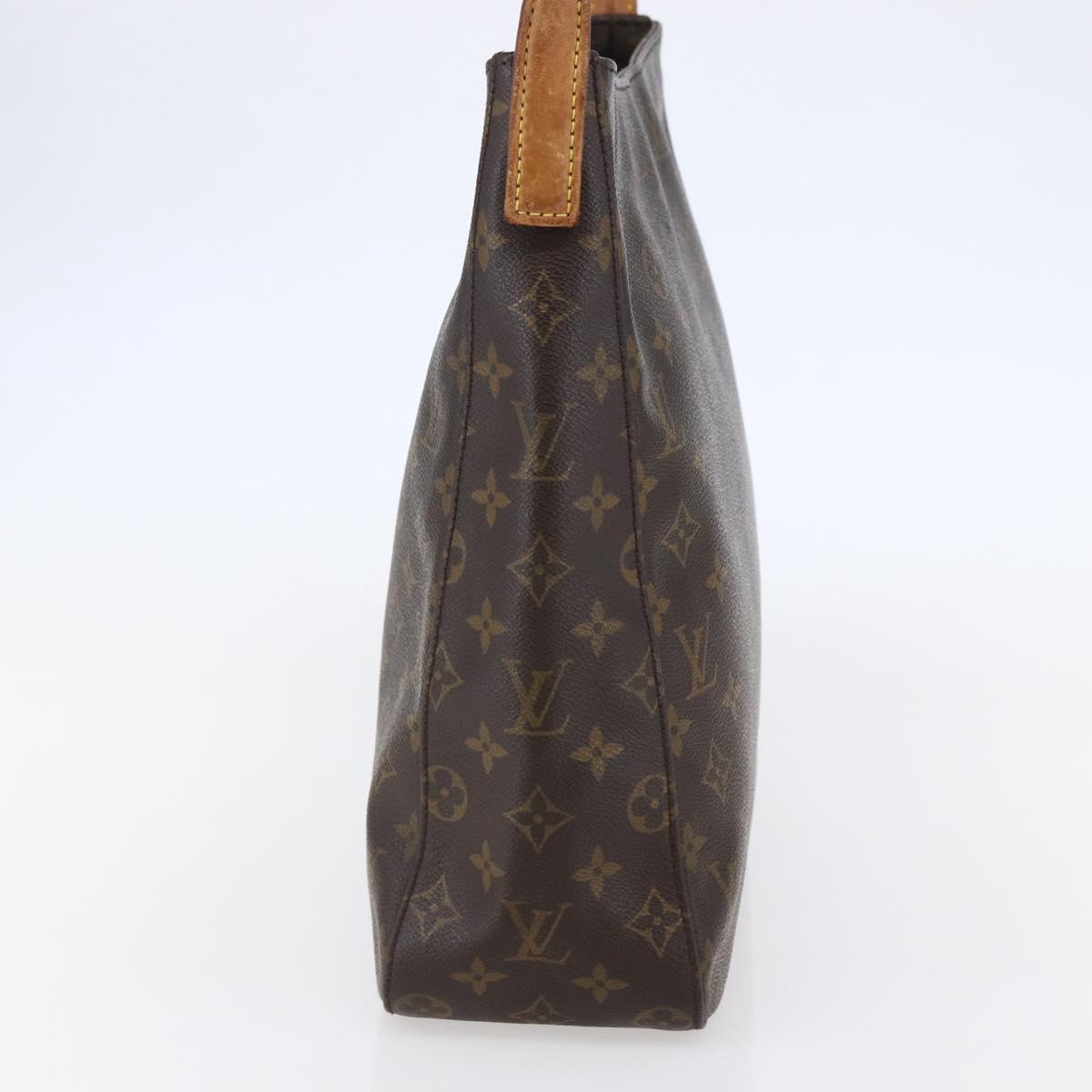 LOUIS VUITTON Monogram Looping GM Shoulder Bag M51145 LV Auth ep11152