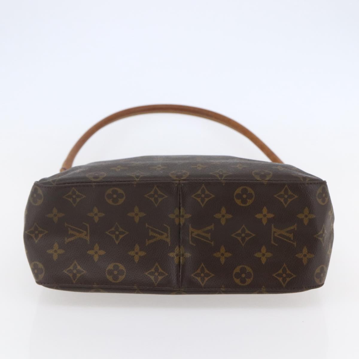 LOUIS VUITTON Monogram Looping GM Shoulder Bag M51145 LV Auth ep11152