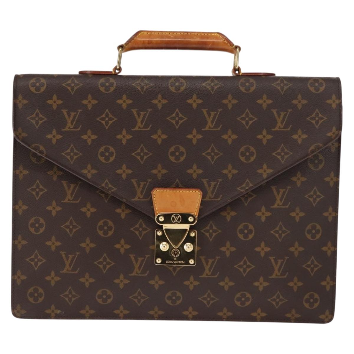 LOUIS VUITTON Monogram Serviette Conseiller Briefcase M53331 LV Auth ep11157