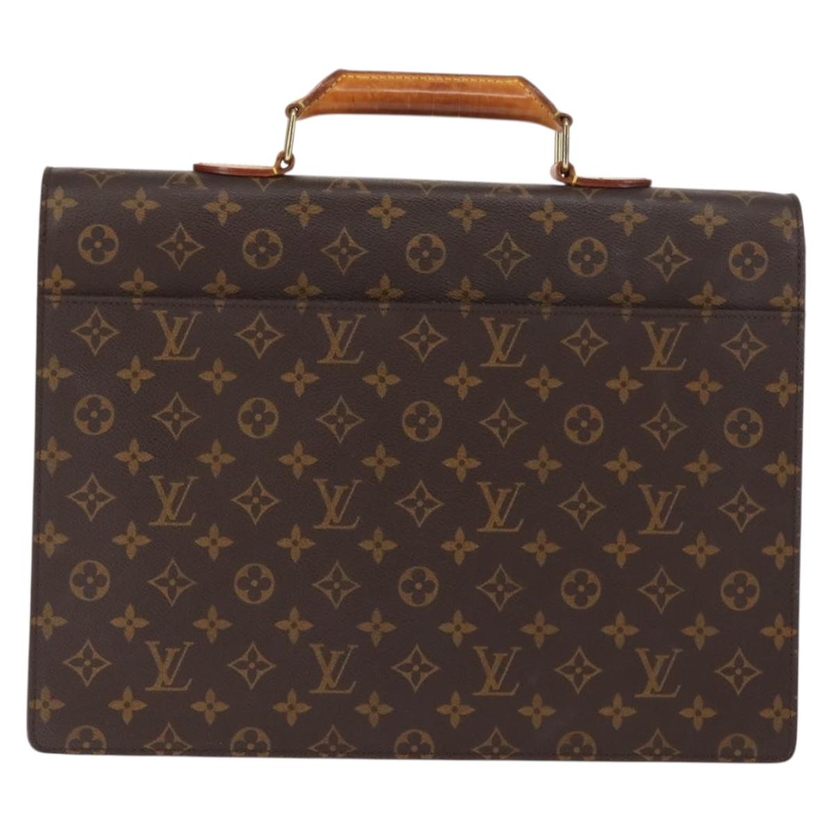 LOUIS VUITTON Monogram Serviette Conseiller Briefcase M53331 LV Auth ep11157