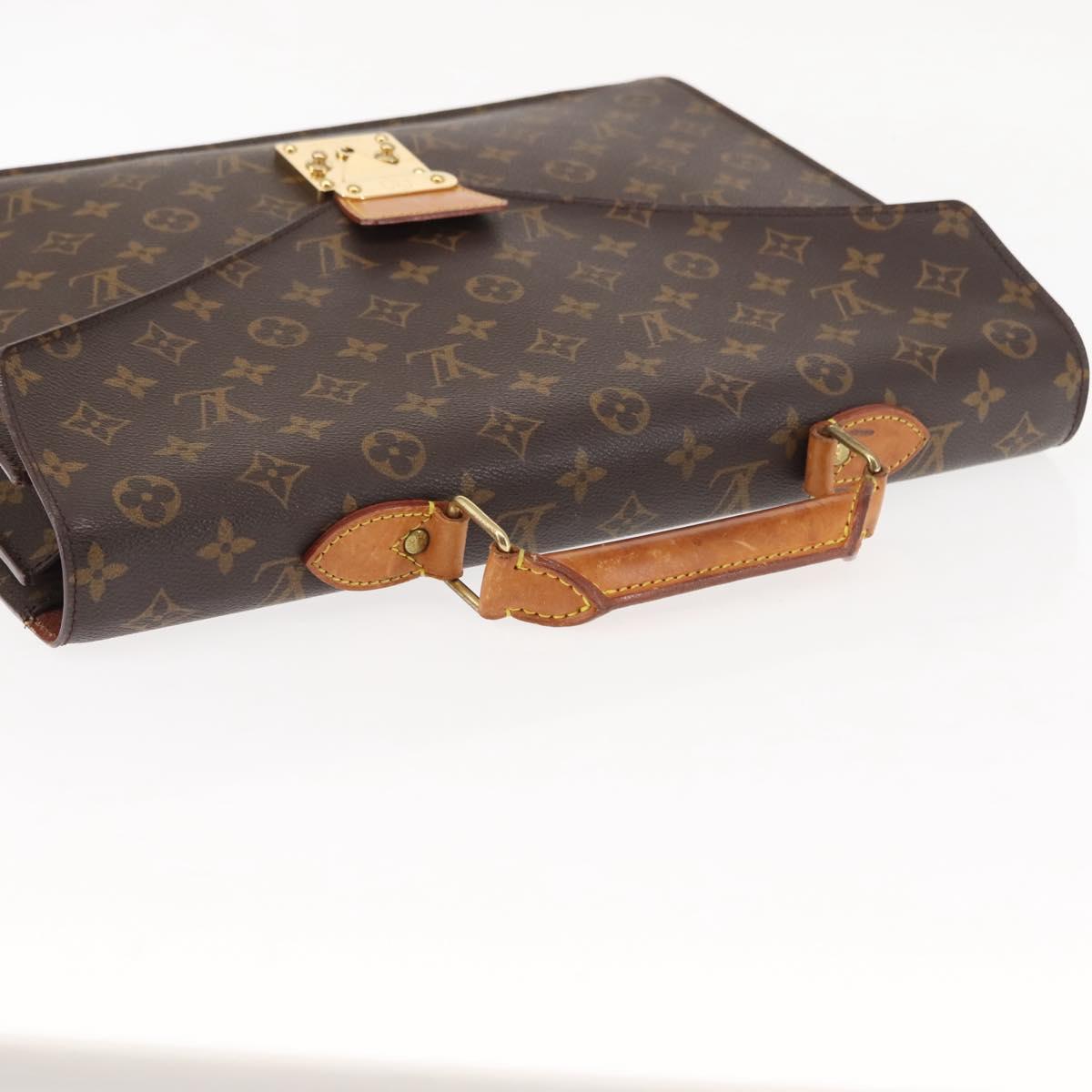 LOUIS VUITTON Monogram Serviette Conseiller Briefcase M53331 LV Auth ep11157