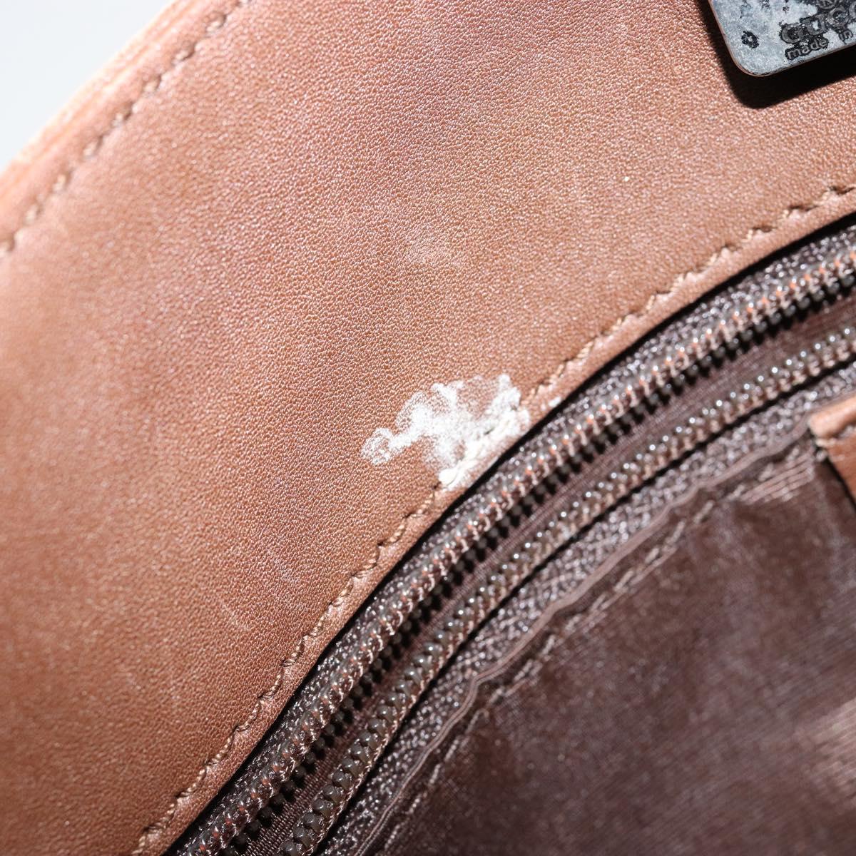 GUCCI GG Canvas Shoulder Bag Beige Brown Auth ep11167