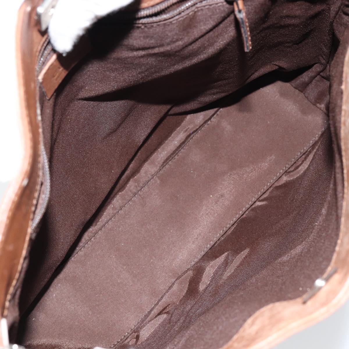 GUCCI GG Canvas Shoulder Bag Beige Brown Auth ep11167