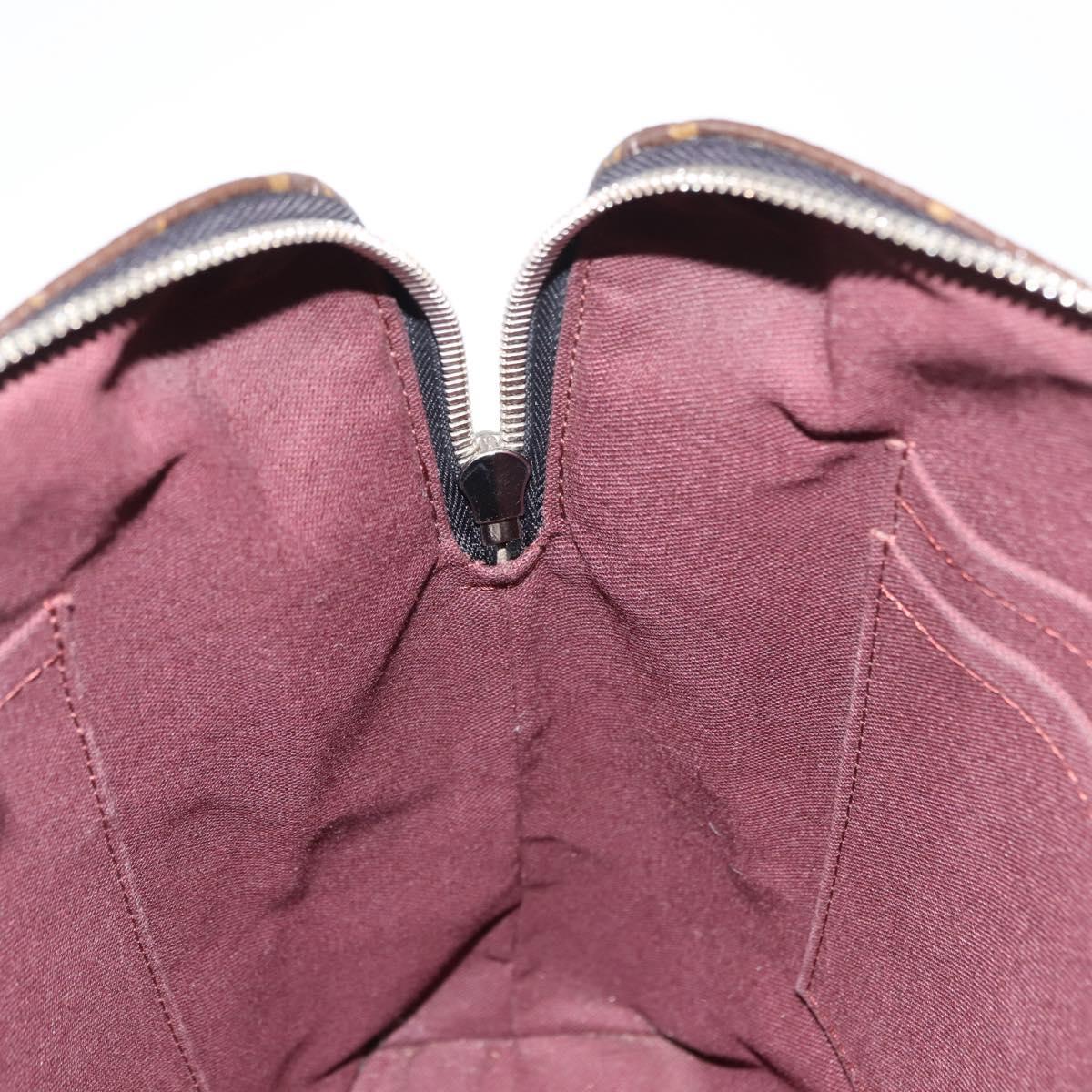 LOUIS VUITTON Monogram Macassar Porte Documents Jules NM Bag M40868 Auth ep11170