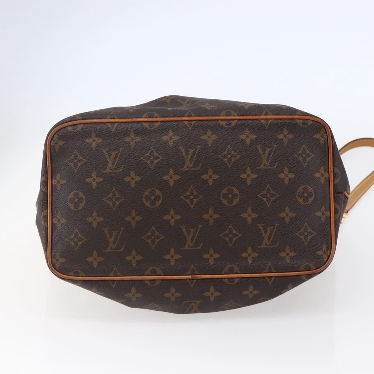 LOUIS VUITTON Monogram Palermo PM Tote Bag 2way M40145 LV Auth ep11173