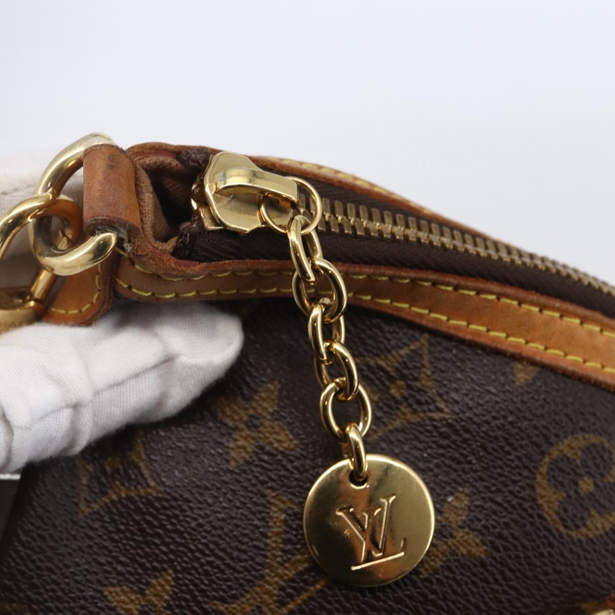 LOUIS VUITTON Monogram Palermo PM Tote Bag 2way M40145 LV Auth ep11173