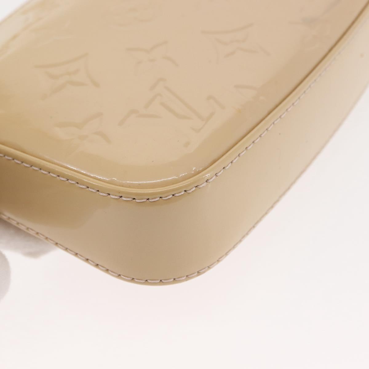 LOUIS VUITTON Vernis Pochette Accessoires Rose Angelique M90072 LV Auth ep11176