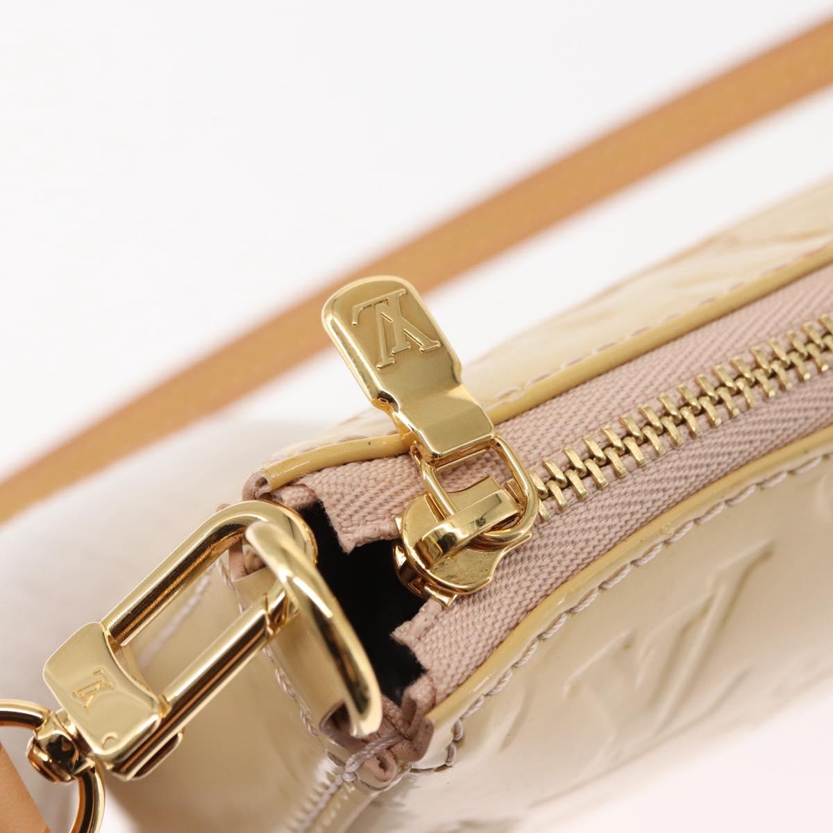 LOUIS VUITTON Vernis Pochette Accessoires Rose Angelique M90072 LV Auth ep11176