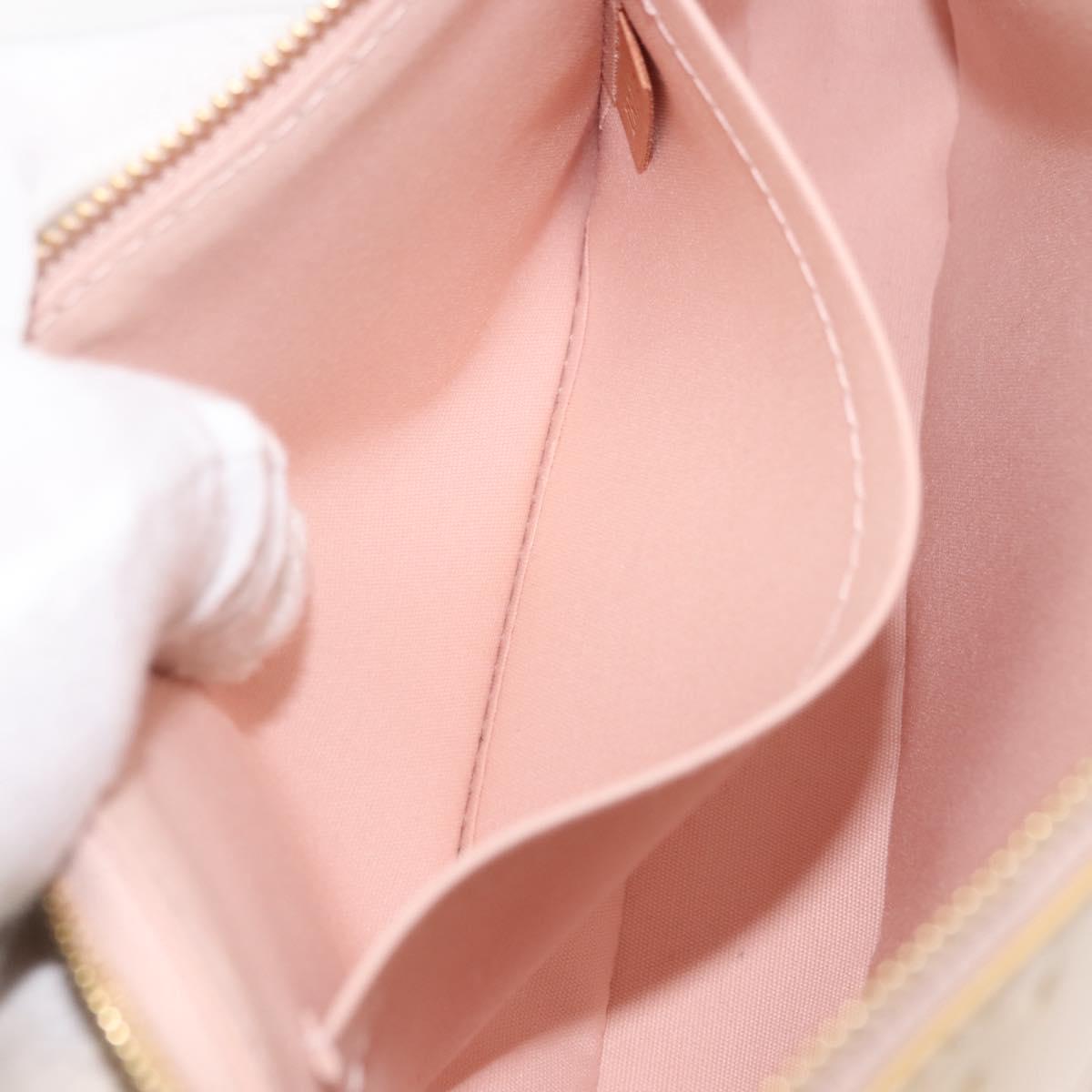 LOUIS VUITTON Vernis Pochette Accessoires Rose Angelique M90072 LV Auth ep11176