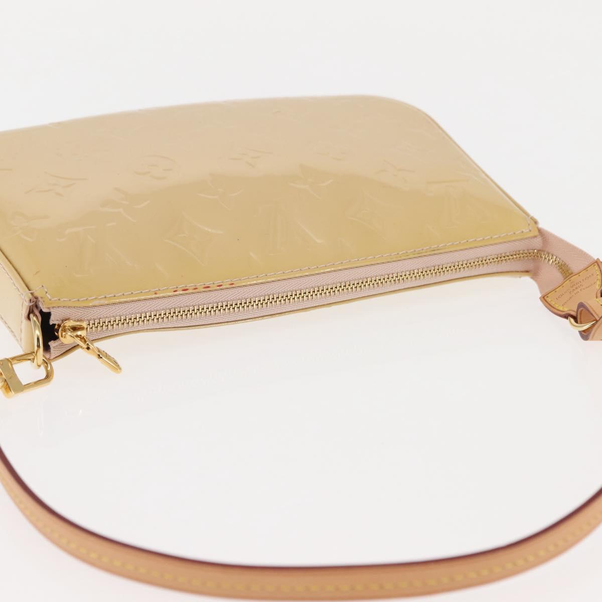 LOUIS VUITTON Vernis Pochette Accessoires Rose Angelique M90072 LV Auth ep11176