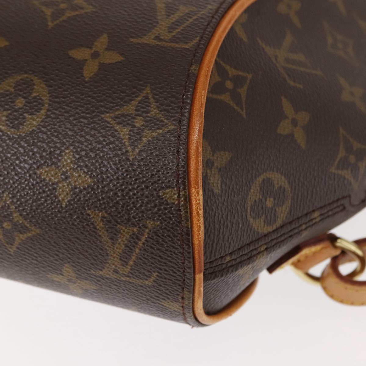 LOUIS VUITTON Monogram Ellipse Sac A Dos Shoulder Bag M51125 LV Auth ep11179