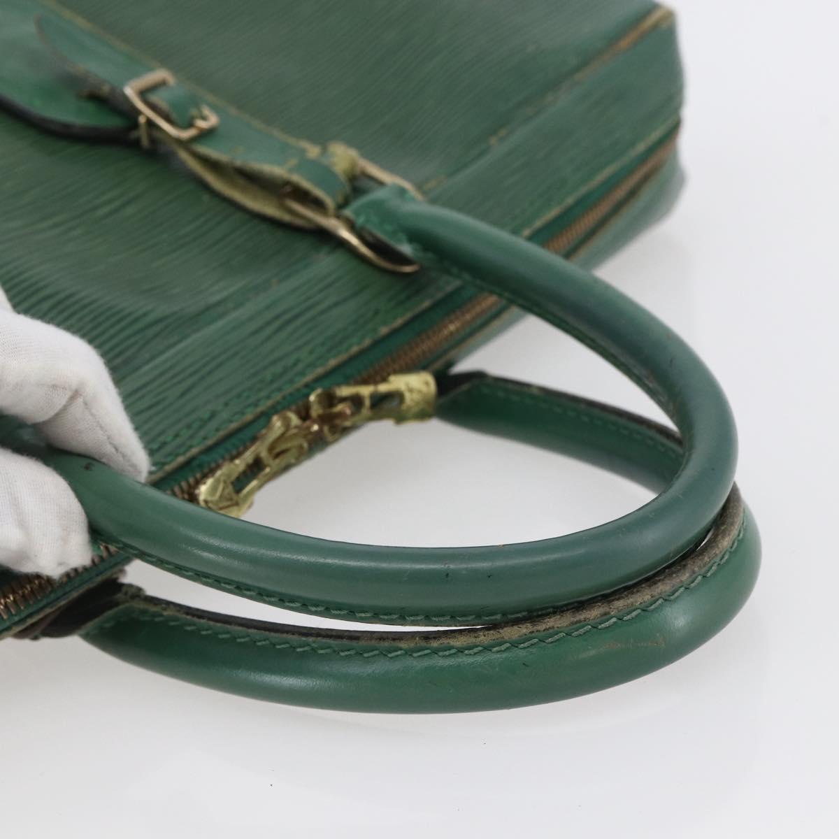 LOUIS VUITTON Epi Porte Documents Voyage Business Bag Green M54474 Auth ep11183