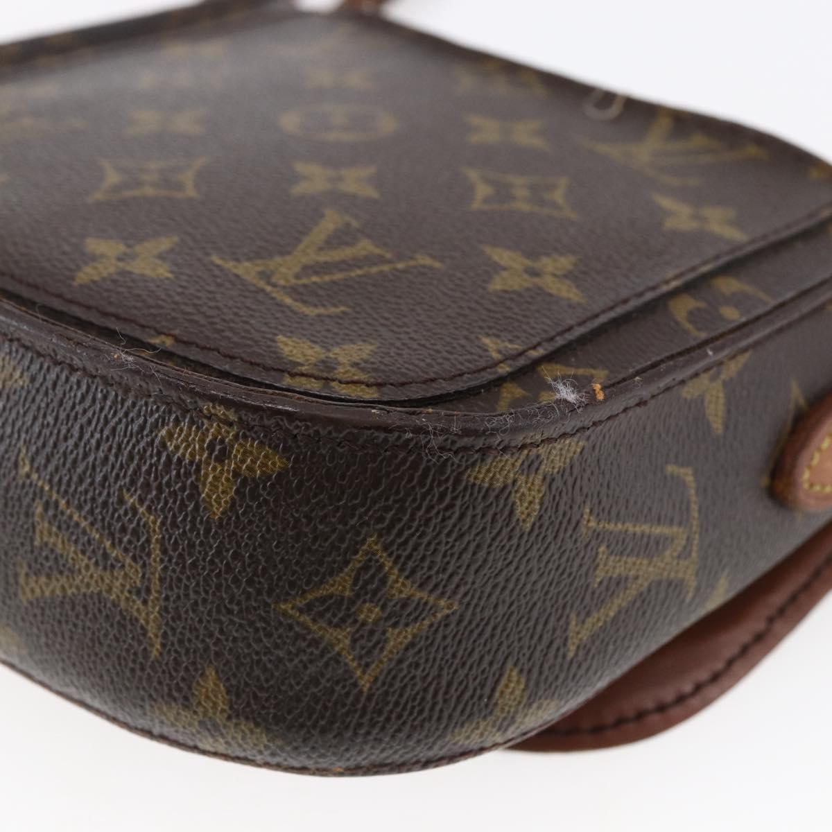 LOUIS VUITTON Monogram Saint Cloud PM Shoulder Bag M51244 LV Auth ep11189