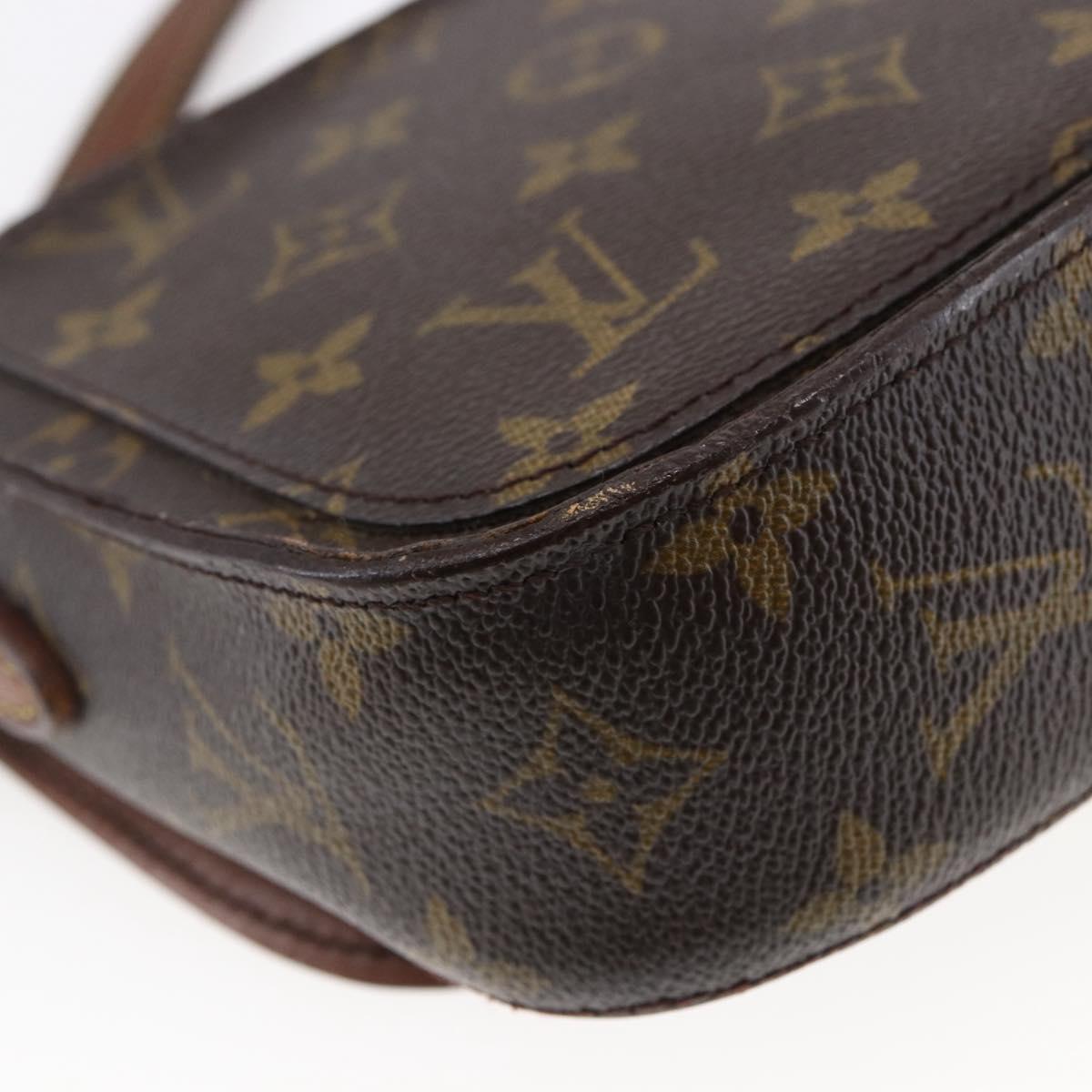 LOUIS VUITTON Monogram Saint Cloud PM Shoulder Bag M51244 LV Auth ep11189