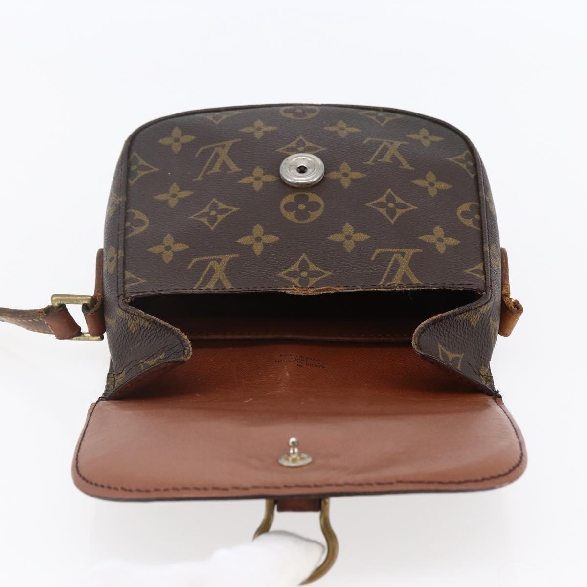 LOUIS VUITTON Monogram Saint Cloud PM Shoulder Bag M51244 LV Auth ep11189