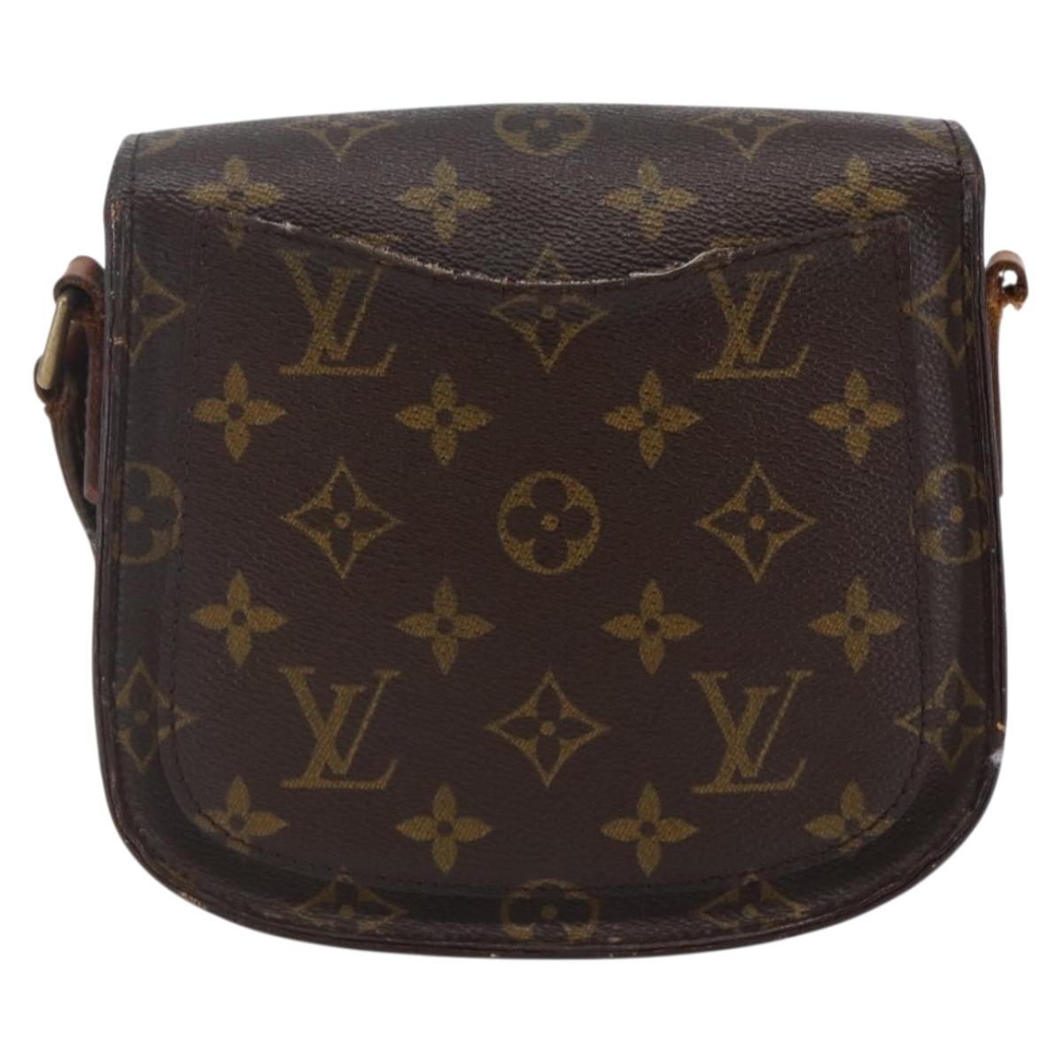 LOUIS VUITTON Monogram Saint Cloud PM Shoulder Bag M51244 LV Auth ep11189