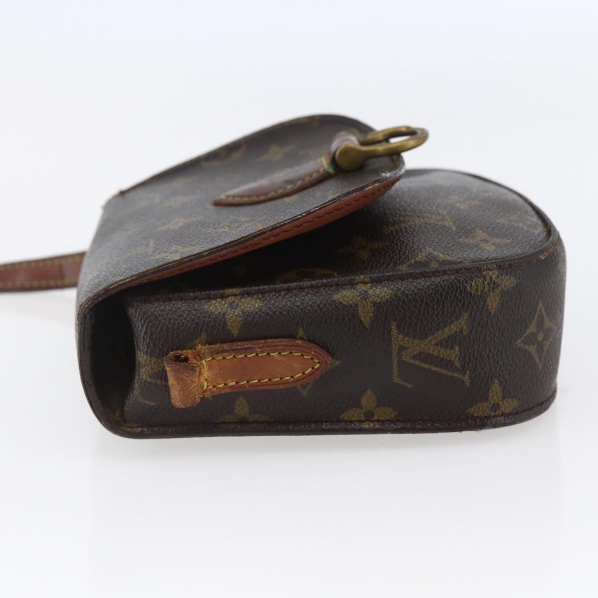 LOUIS VUITTON Monogram Saint Cloud PM Shoulder Bag M51244 LV Auth ep11189