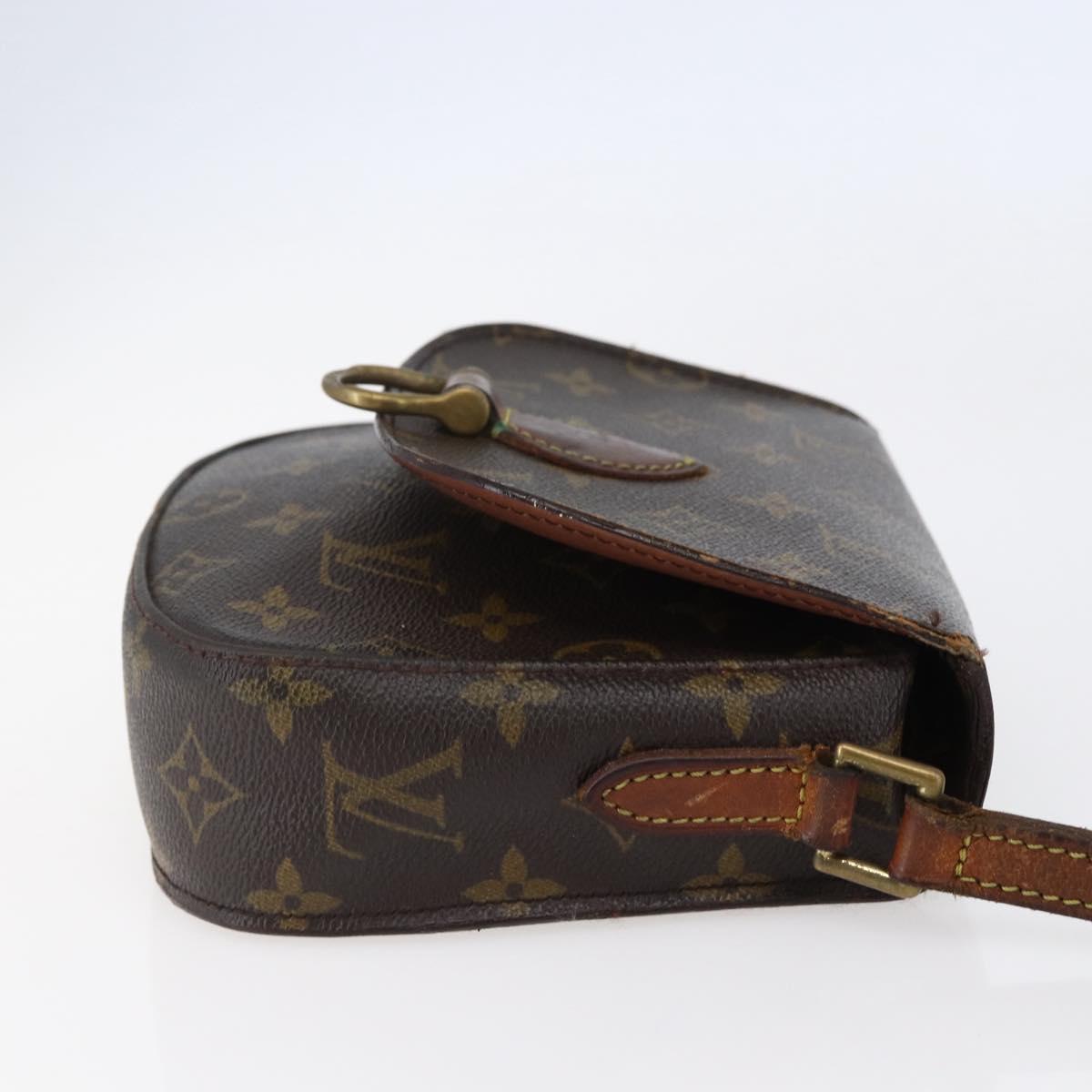 LOUIS VUITTON Monogram Saint Cloud PM Shoulder Bag M51244 LV Auth ep11189
