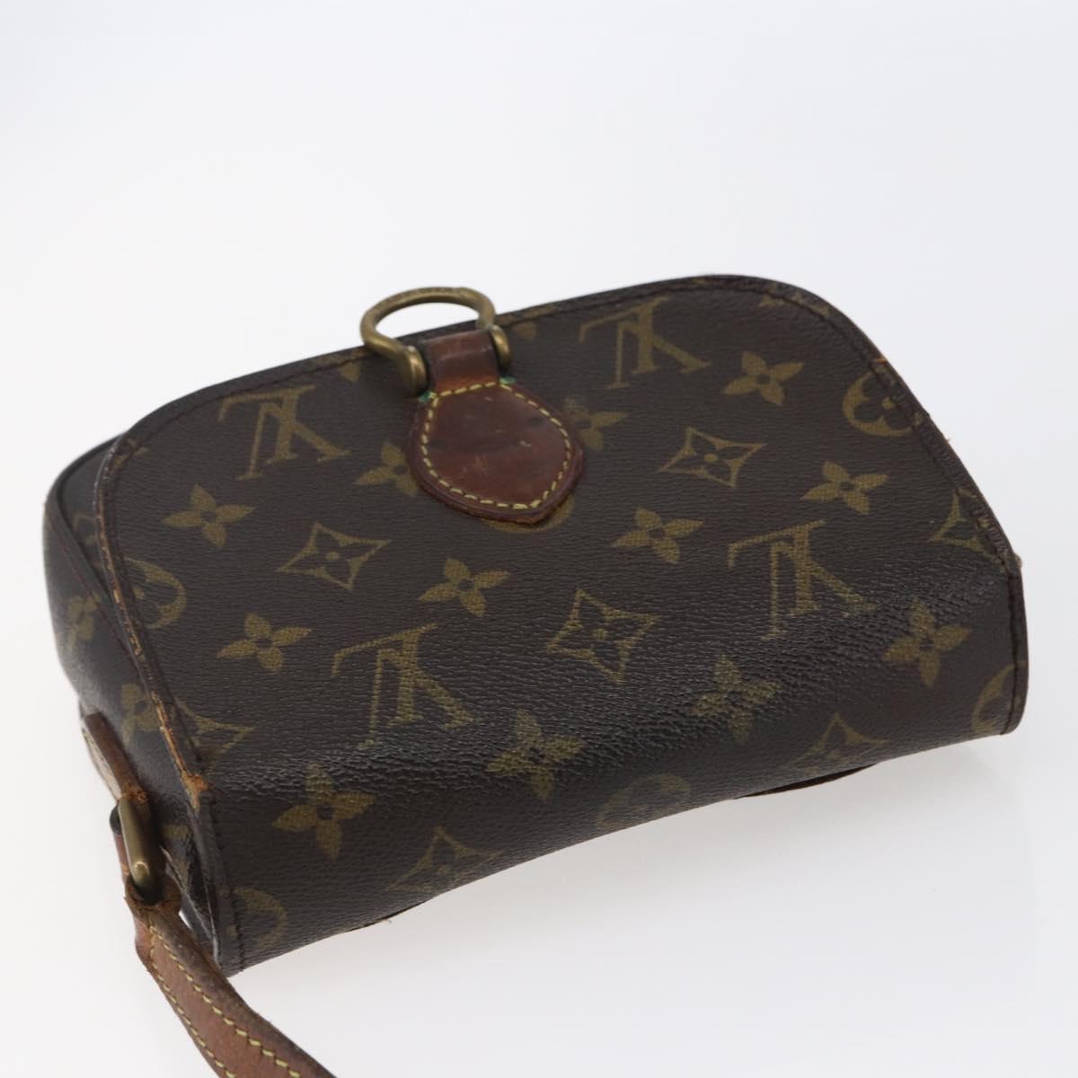 LOUIS VUITTON Monogram Saint Cloud PM Shoulder Bag M51244 LV Auth ep11189