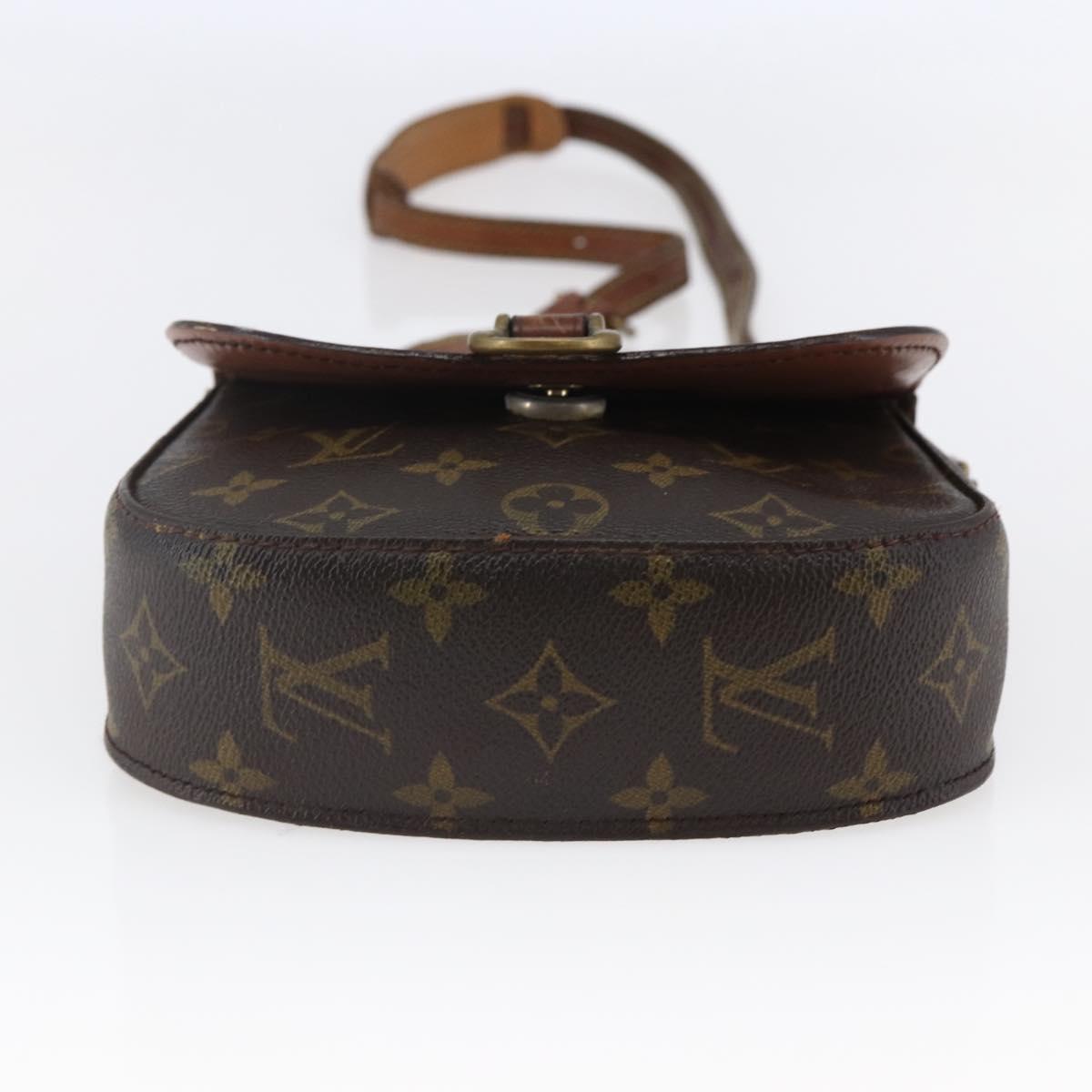 LOUIS VUITTON Monogram Saint Cloud PM Shoulder Bag M51244 LV Auth ep11189