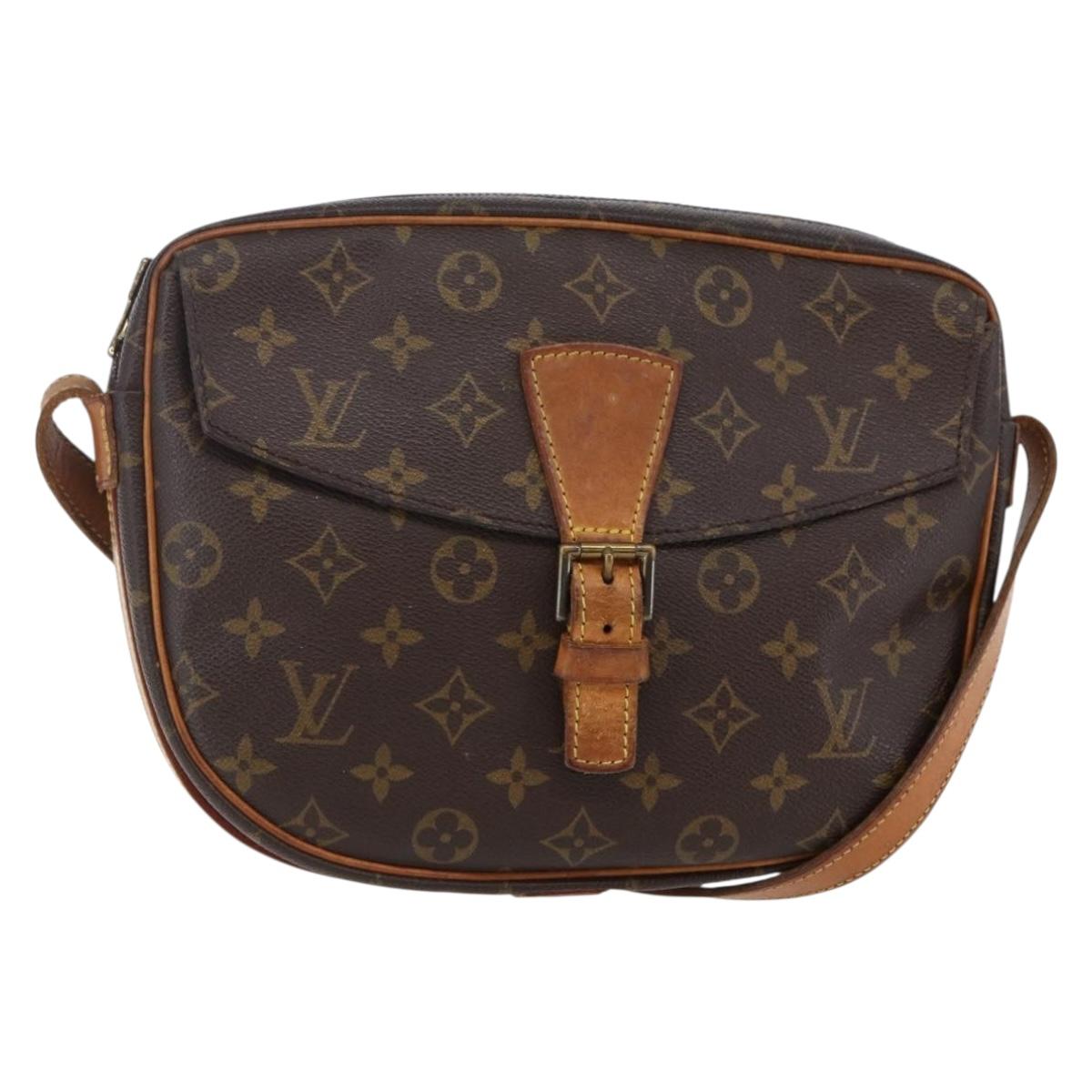 LOUIS VUITTON Monogram Jeune Fille GM Shoulder Bag M51225 LV Auth ep11192