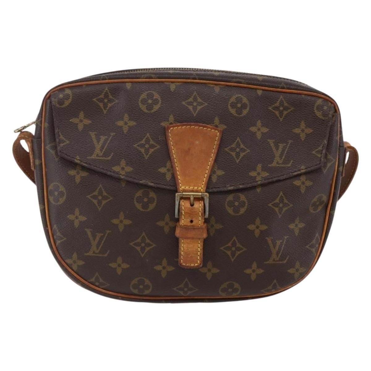 LOUIS VUITTON Monogram Jeune Fille GM Shoulder Bag M51225 LV Auth ep11192
