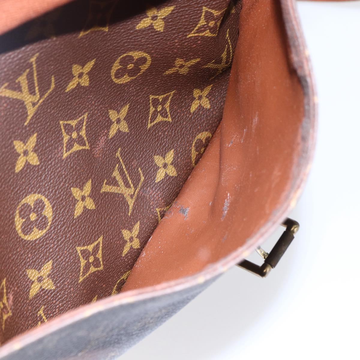 LOUIS VUITTON Monogram Jeune Fille GM Shoulder Bag M51225 LV Auth ep11192
