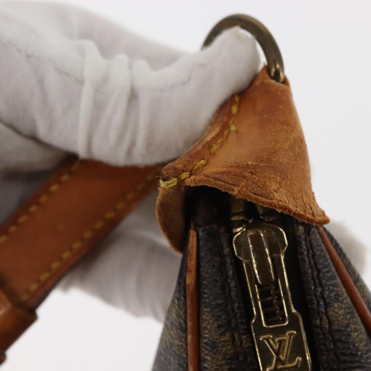 LOUIS VUITTON Monogram Boulogne 30 Shoulder Bag M51265 LV Auth ep11193
