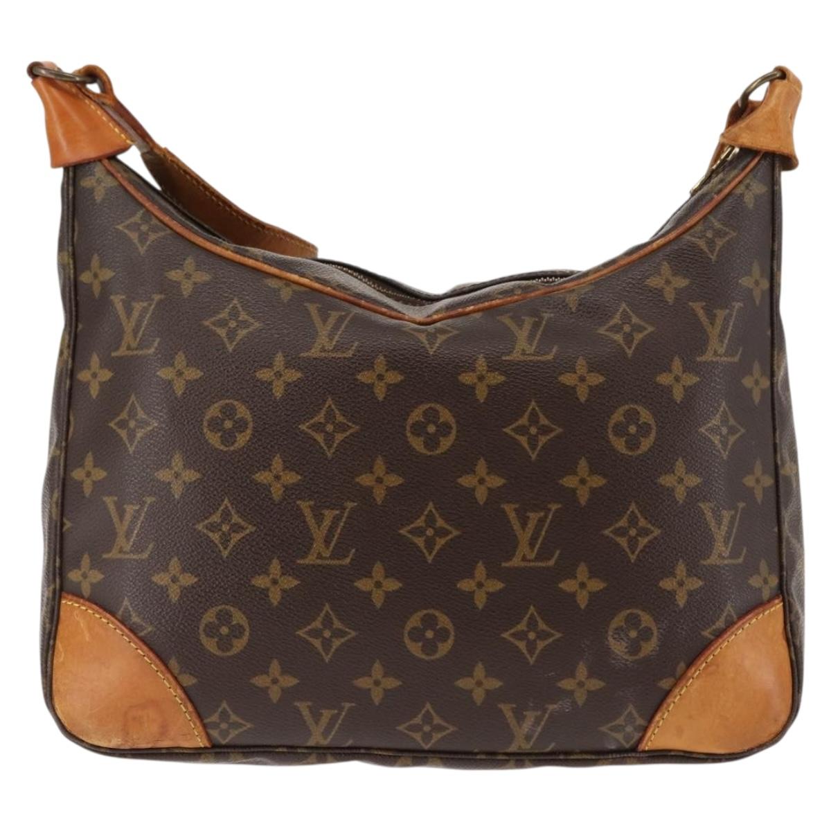 LOUIS VUITTON Monogram Boulogne 30 Shoulder Bag M51265 LV Auth ep11193