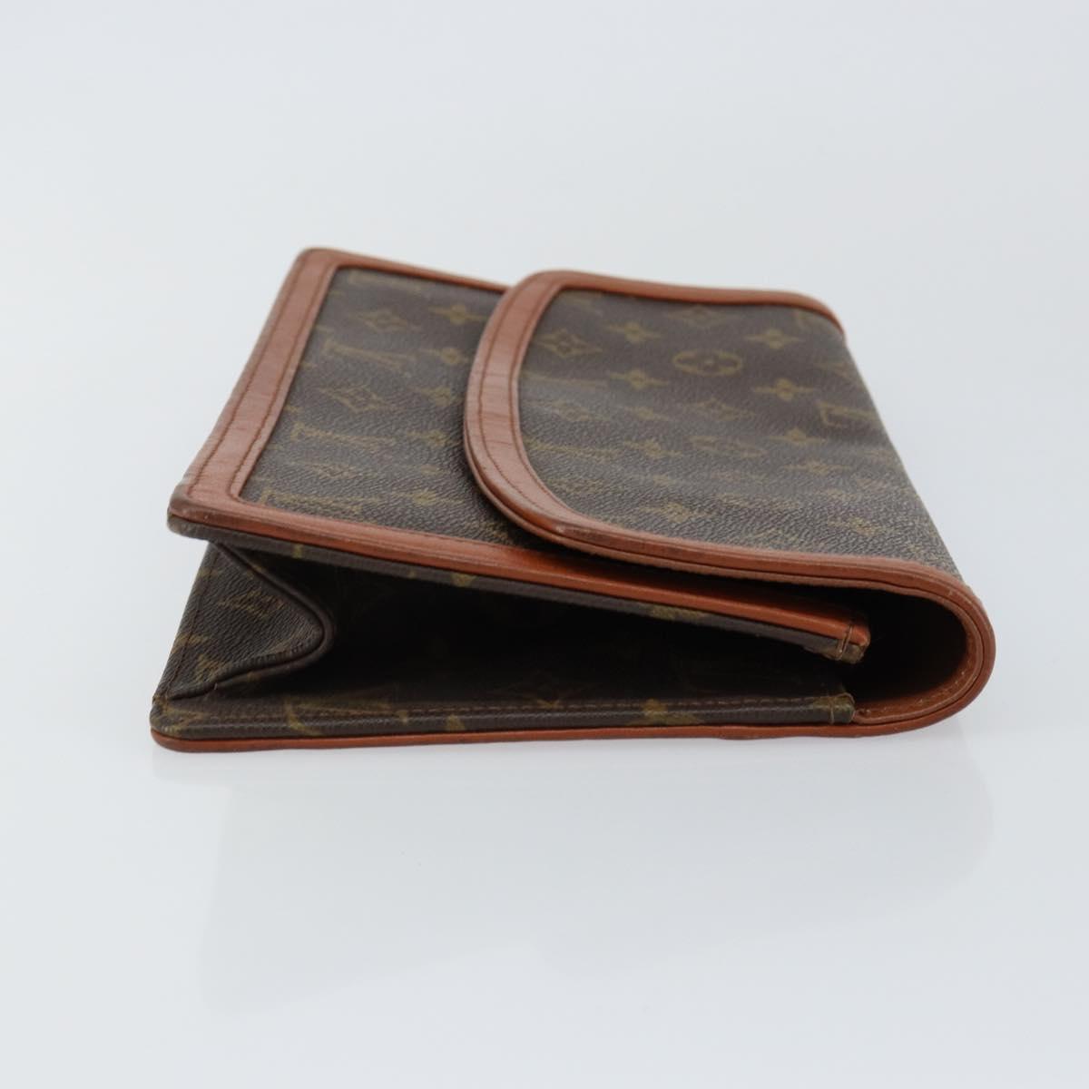 LOUIS VUITTON Monogram Pochette Dam GM Clutch Bag M51810 LV Auth ep11197