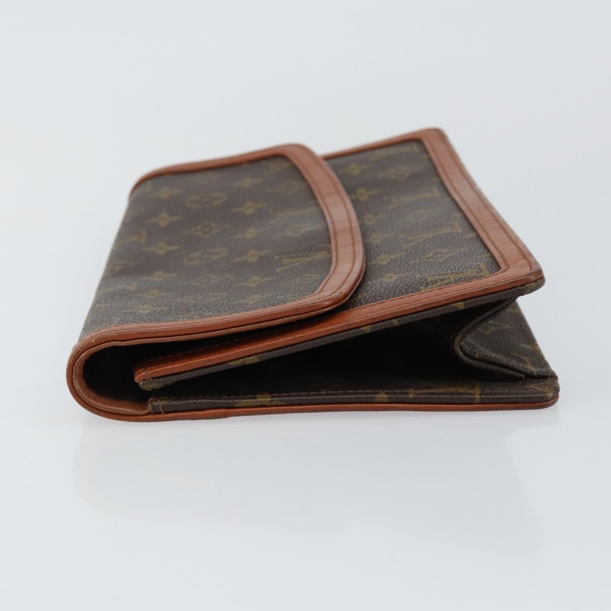 LOUIS VUITTON Monogram Pochette Dam GM Clutch Bag M51810 LV Auth ep11197