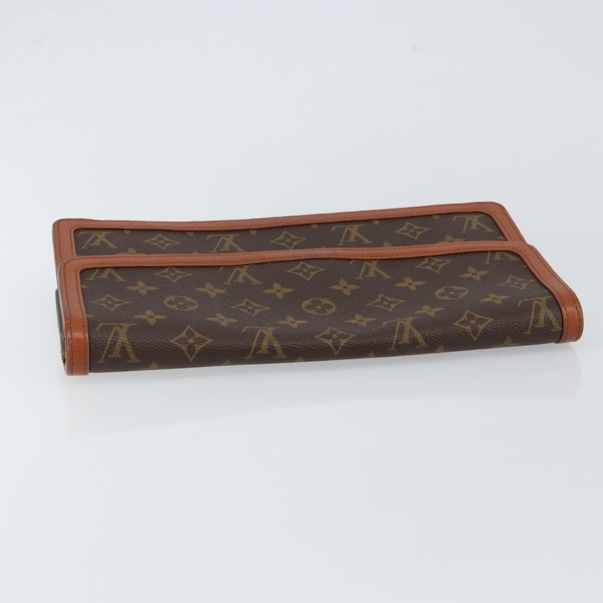 LOUIS VUITTON Monogram Pochette Dam GM Clutch Bag M51810 LV Auth ep11197