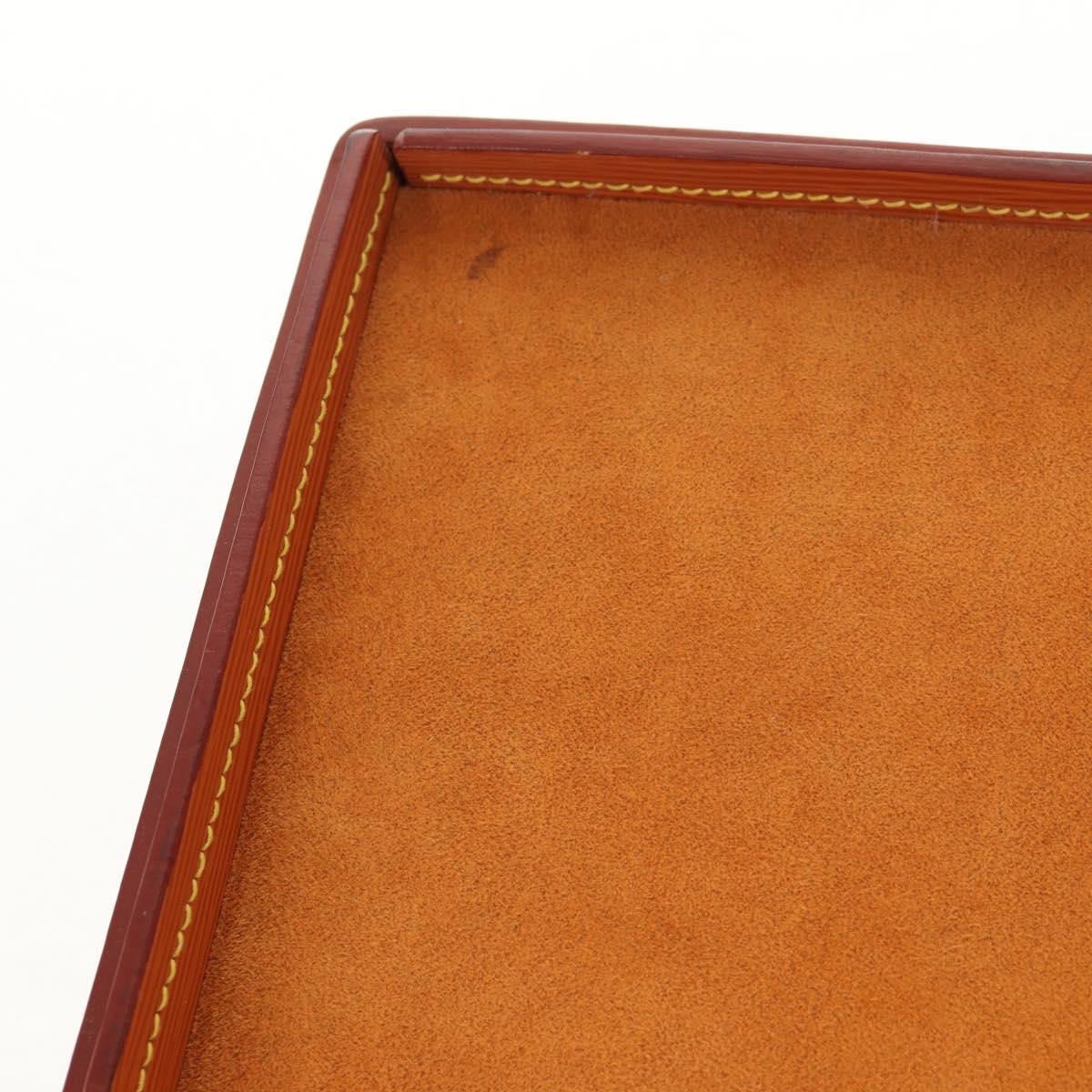 LOUIS VUITTON Epi Documents case Clutch Bag Zipangu Gold LV Auth ep11199V