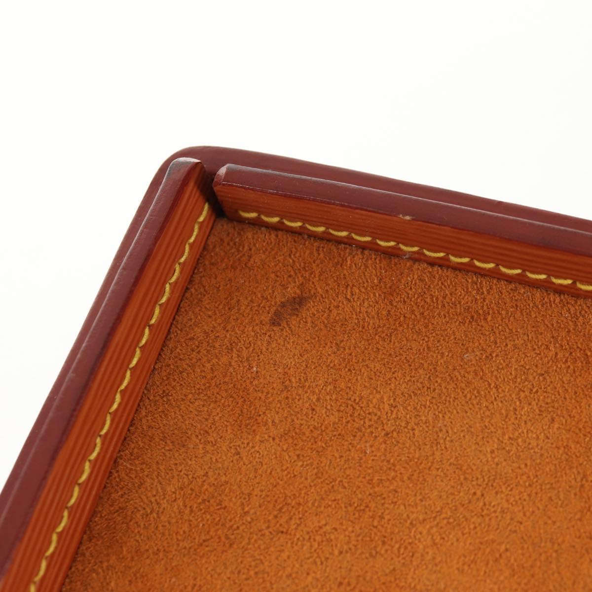 LOUIS VUITTON Epi Documents case Clutch Bag Zipangu Gold LV Auth ep11199V