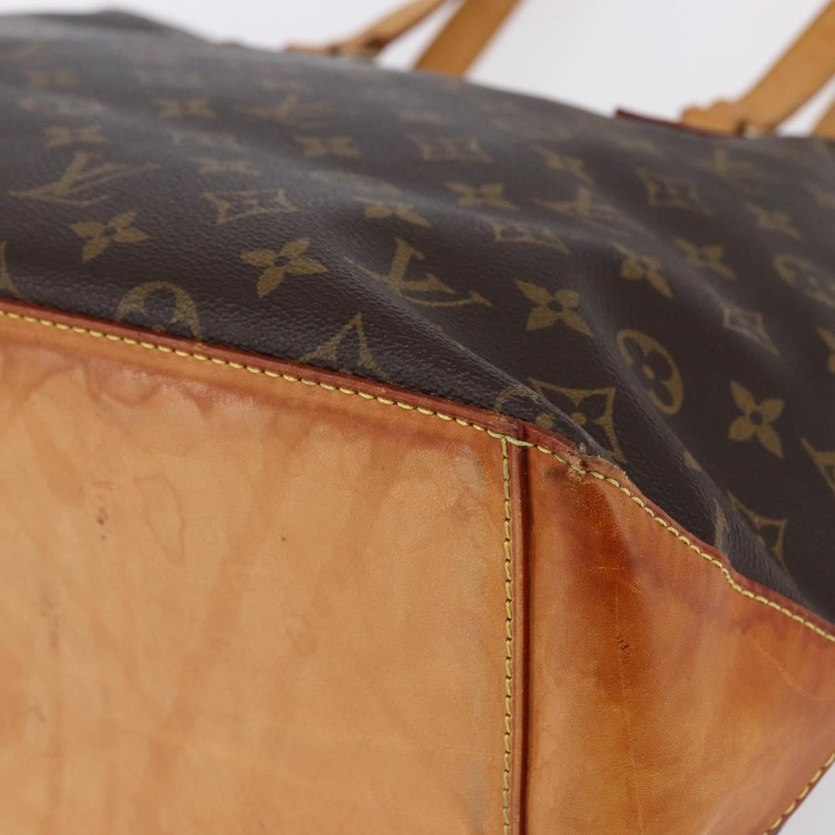 LOUIS VUITTON Monogram Cabas Mezzo Tote Bag M51151 LV Auth ep11200
