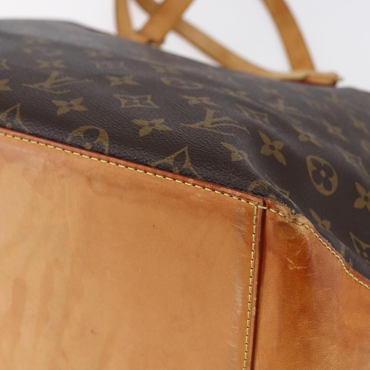 LOUIS VUITTON Monogram Cabas Mezzo Tote Bag M51151 LV Auth ep11200