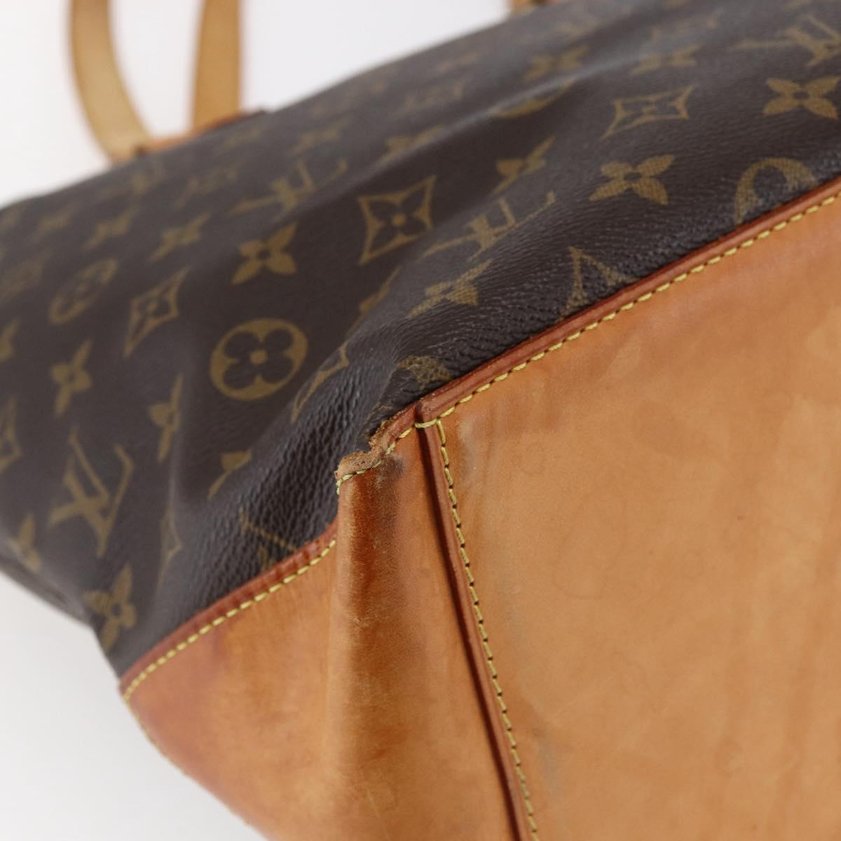 LOUIS VUITTON Monogram Cabas Mezzo Tote Bag M51151 LV Auth ep11200