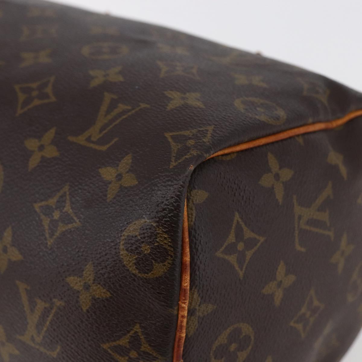 LOUIS VUITTON Monogram Speedy 25 Hand Bag M41528 LV Auth ep11208