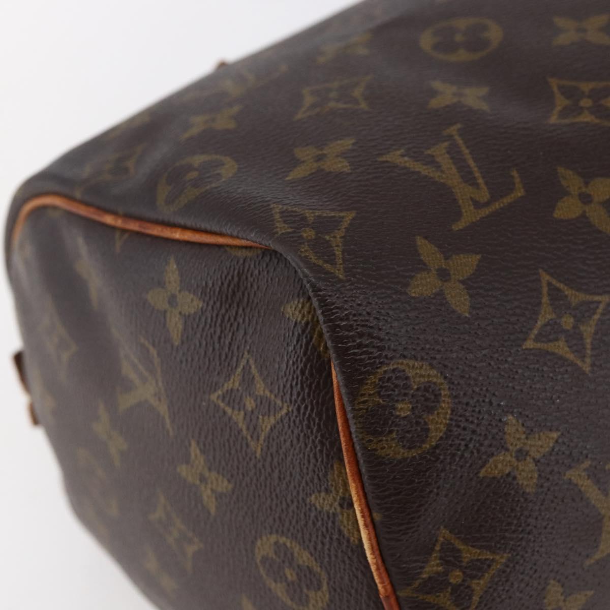 LOUIS VUITTON Monogram Speedy 25 Hand Bag M41528 LV Auth ep11208