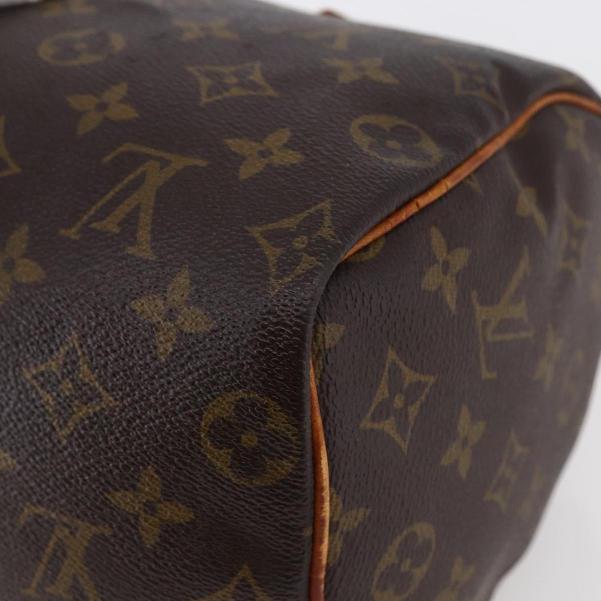 LOUIS VUITTON Monogram Speedy 25 Hand Bag M41528 LV Auth ep11208