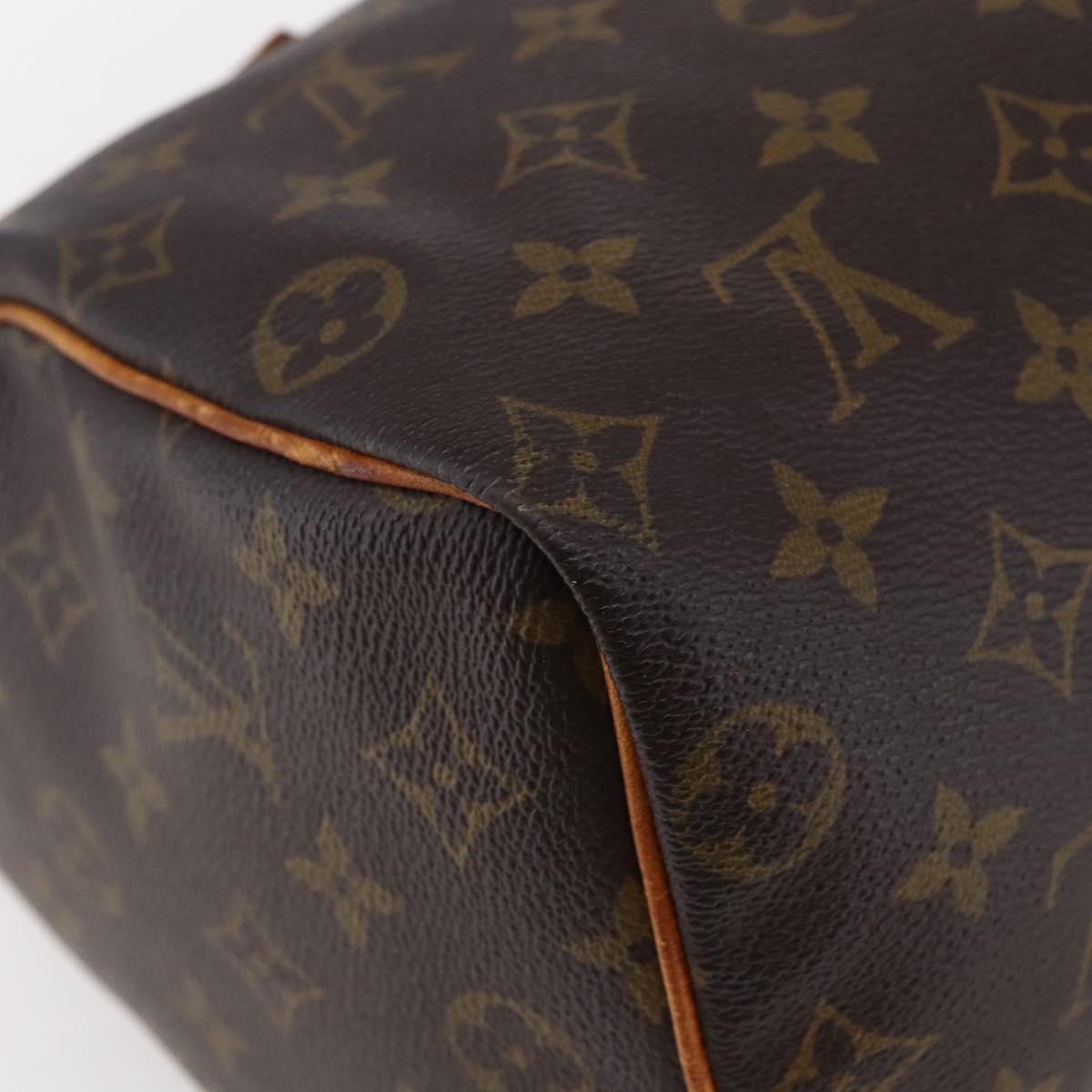 LOUIS VUITTON Monogram Speedy 25 Hand Bag M41528 LV Auth ep11208