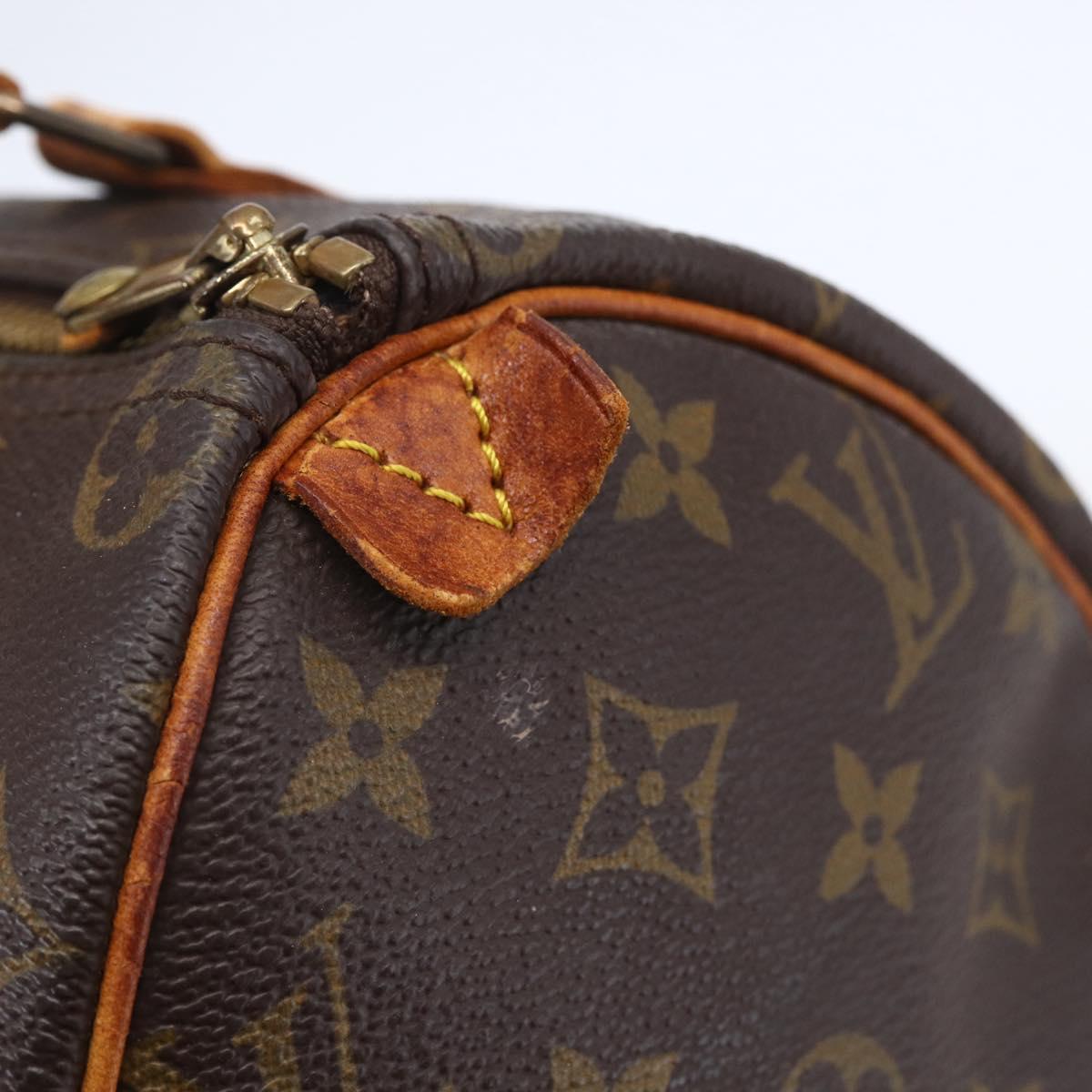 LOUIS VUITTON Monogram Speedy 25 Hand Bag M41528 LV Auth ep11208