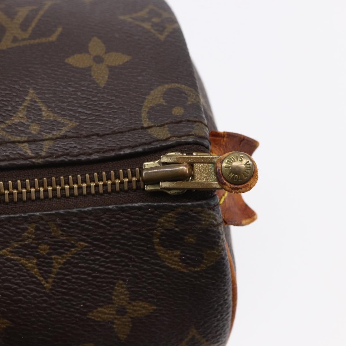 LOUIS VUITTON Monogram Speedy 25 Hand Bag M41528 LV Auth ep11208