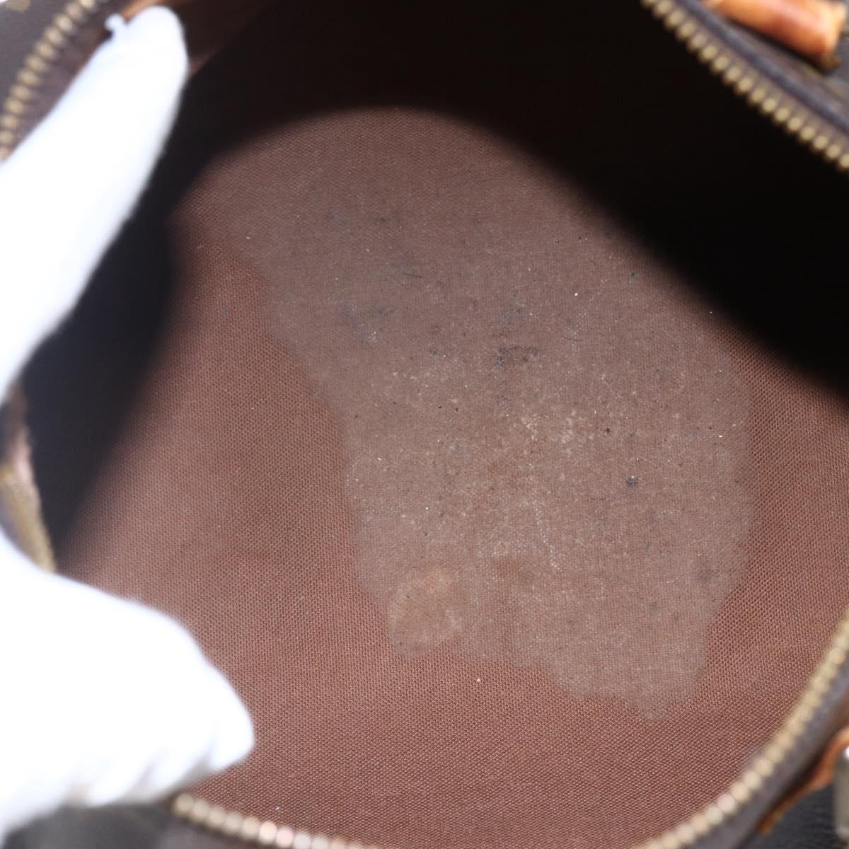 LOUIS VUITTON Monogram Speedy 25 Hand Bag M41528 LV Auth ep11208