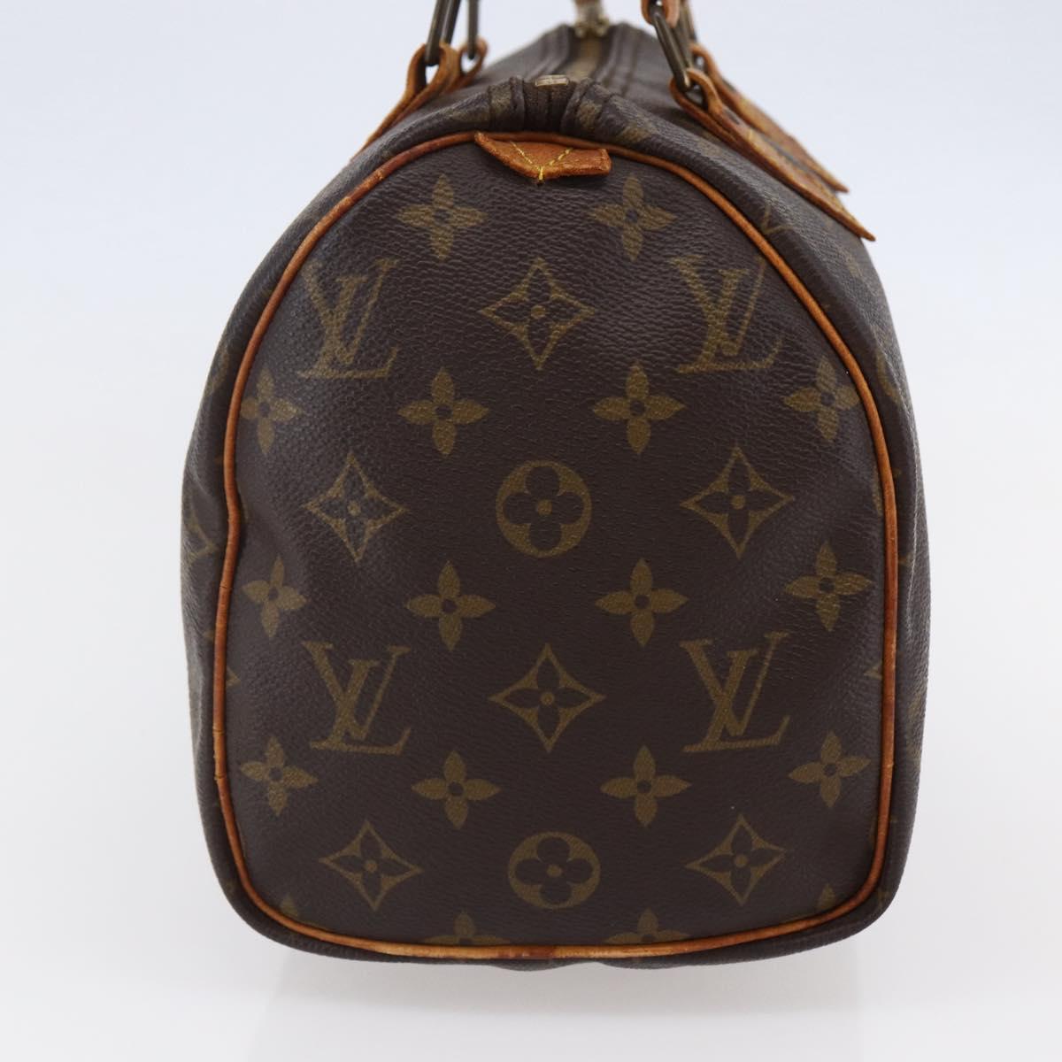 LOUIS VUITTON Monogram Speedy 25 Hand Bag M41528 LV Auth ep11208