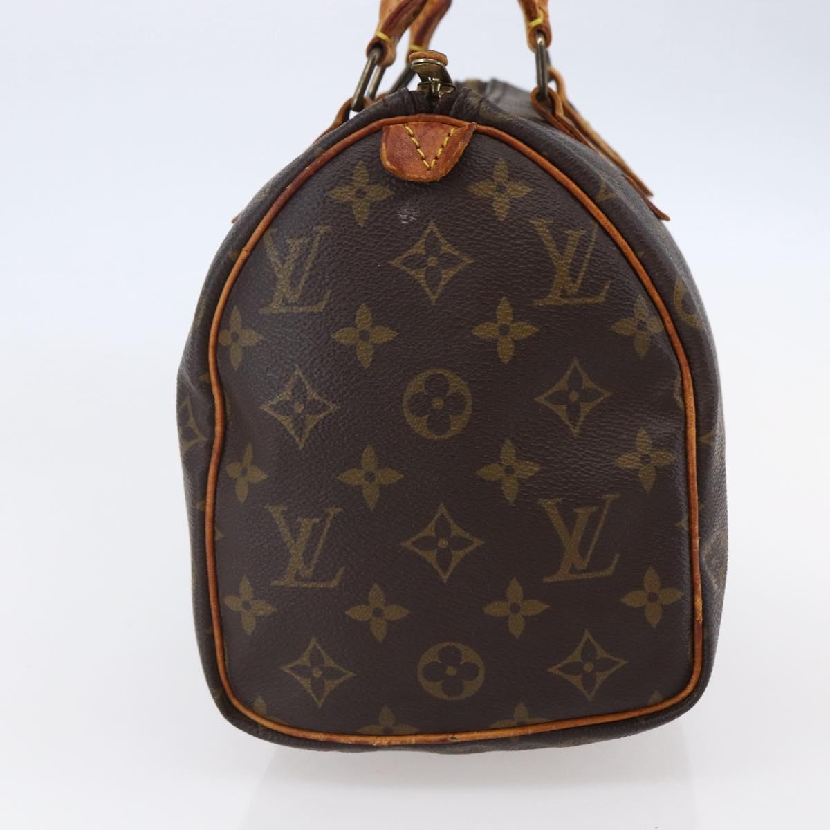LOUIS VUITTON Monogram Speedy 25 Hand Bag M41528 LV Auth ep11208