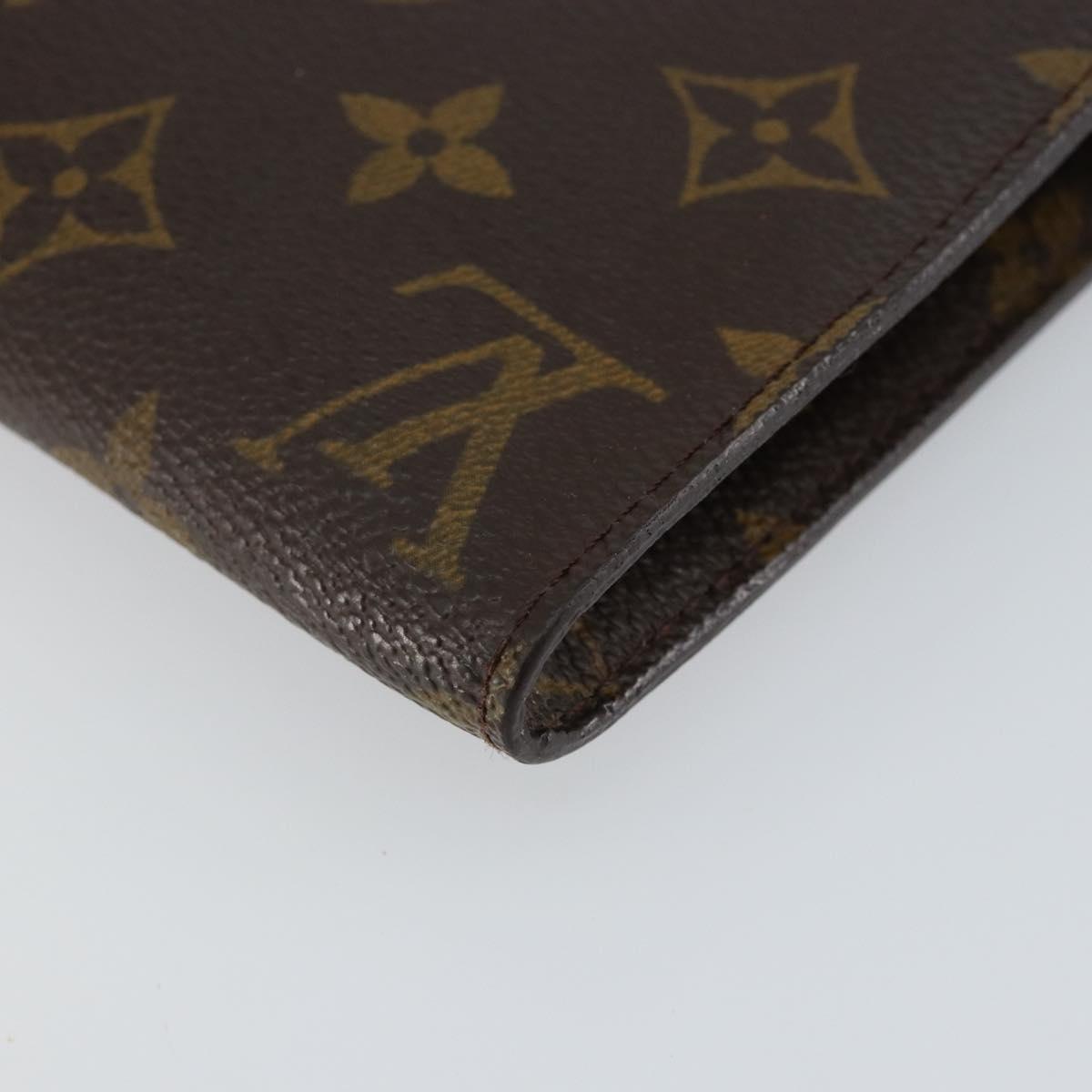LOUIS VUITTON Monogram Bucket GM Accessory Pouch LV Auth ep11210