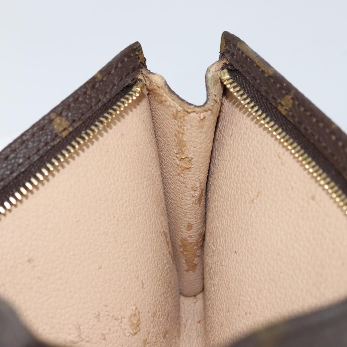 LOUIS VUITTON Monogram Bucket GM Accessory Pouch LV Auth ep11210